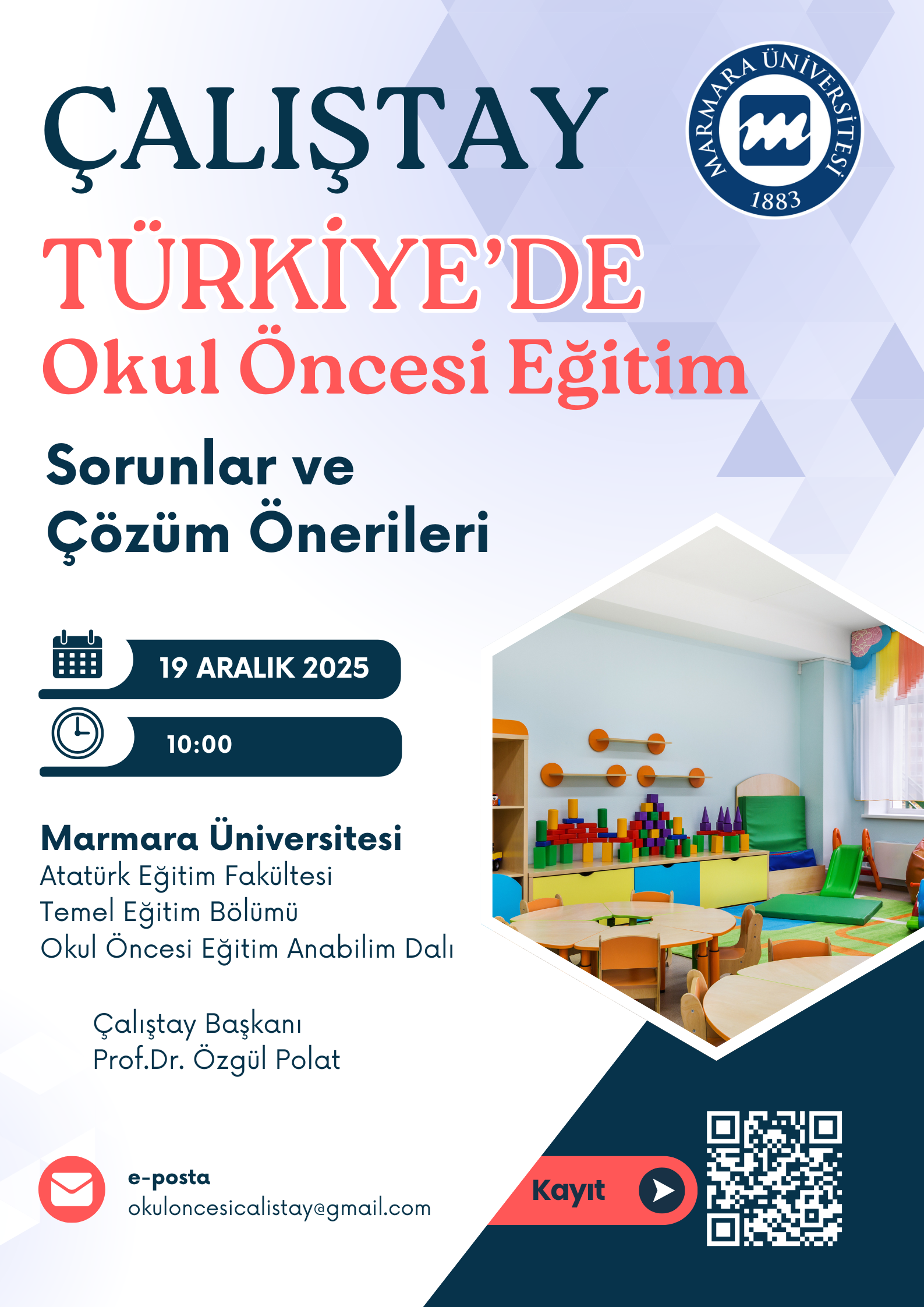 Türkiye'de Okul Öncesi Eğitim Çalıştayı - 19 Aralık 2025